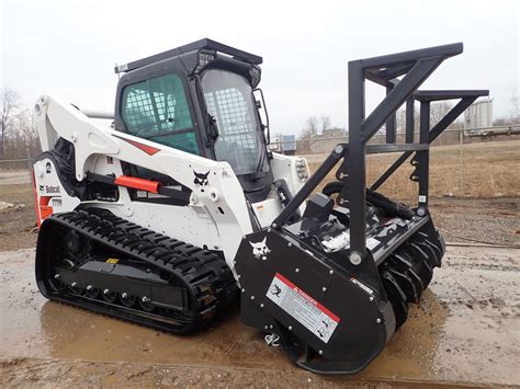 bobcat t770 forestry|forestry attachment for skid steer.